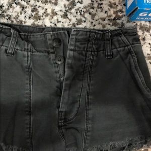 Free people black shorts